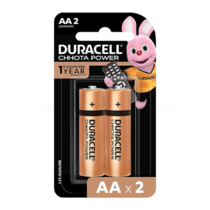 DURACELL 1.5V AA BATTERY (2PACK)