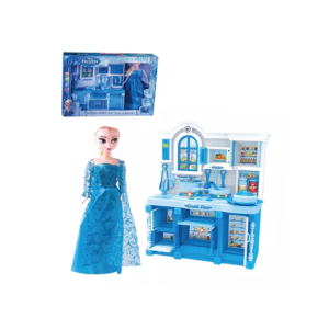 KITCHEN SET WITH DOLL