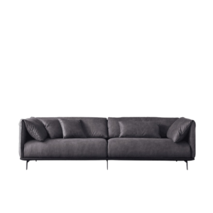 3 SEATER SOFA HAWKE- BLACK