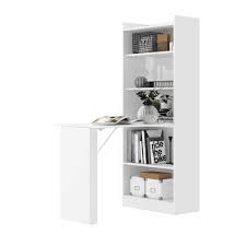 FOLDABLE DESK CABINET - WHITE