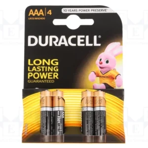 DURACELL 1.5V AAA BATTERY (4PACK)