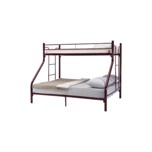 WESTON FULL OVER QUEEN METAL FRAME BUNK BED