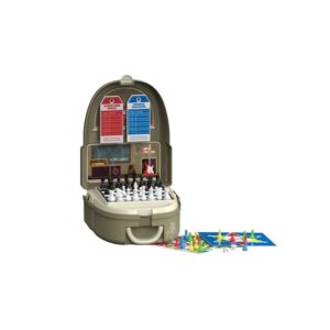 THREE AGAINST ONE - CHESS, FLYING CHESS- ALL IN ONE BACKPACK