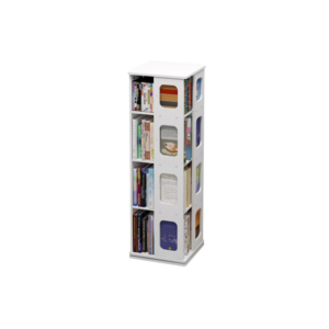 BOOK CABINET 4 LAYERS- WHITE
