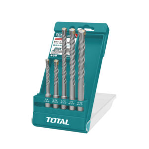 TOTAL 5PCS CONCRETE DRILL BIT SET