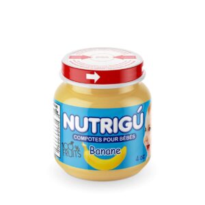 NUTRIGU COMPOTE BANANA 113GR