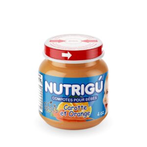 NUTRIGU COMPOTE CARROTE-ORANGE 113GR