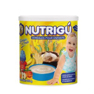 NUTRIGU JAR 5 CEREALS & FRUITS- 210GR