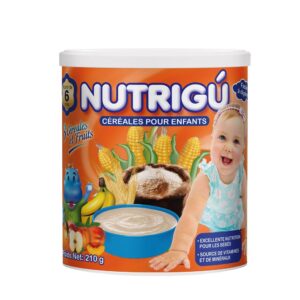 NUTRIGU JAR 3 CEREALS & FRUITS 210G