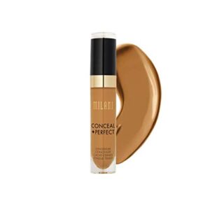 MILANI CONCEAL+ PERFECT LONGWEAR CONCEALER- DEEP TAN (0.17 FL. OZ.) VEGAN