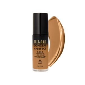 MILANI CONCEAL+ PERFECT 2-IN-1 FOUNDATION+ AMBER (1 FL. OZ.)