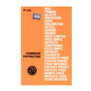 GRAMMAIRE PREPARATOIRE