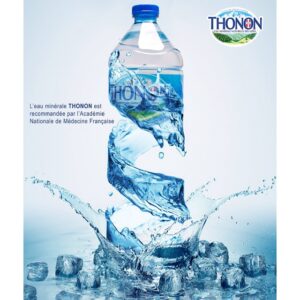 EAU MINERALE THONON-PET 1.5L