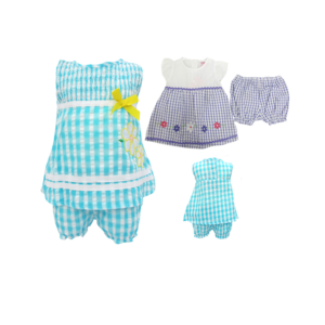 BABY 2PC SET DRESS WITH BLOOMER