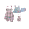 BABY 2 PC SET DRESS WITH BLOOMER