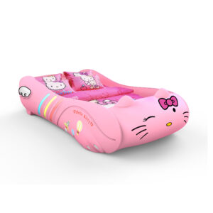 PLASTIC BED CAR-HELLO KITTI