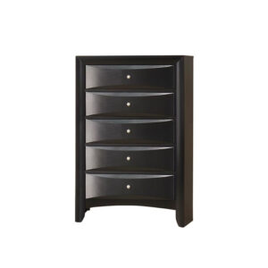 COASTER BLACK CHEST RECTANGULAR