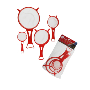 4PC PLASTIC STRAINER SET
