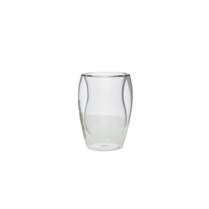 SET OF 2PCS DOUBLE WALL GLASS TUMBLER