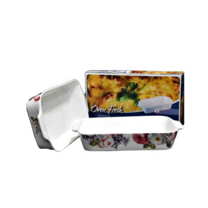 PORCELAIN BAKING TRAY- 10'' 26*14CM  1L