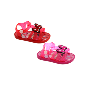 PVC SANDAL- GIRL, PINK AND RED