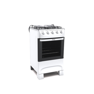 PANAS 4-BURNER FREESTANDING GAS RANGE - WHITE