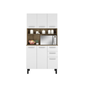 KITCHEN KIT 6 DOORS 2 DRAWERS- WHITE