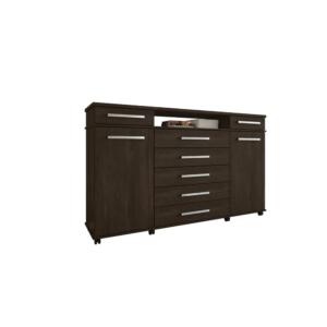 CHEST OF DRAWERS- BROWN