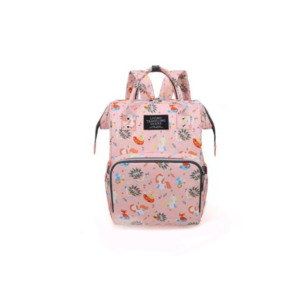 MOMMY BAG LARGE CAPACITY TRAVEL BACKPACK- PINK