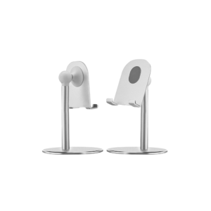 ADJUSTABLE TABLET STAND PHONE HOLDER FOR DESK 4'' White