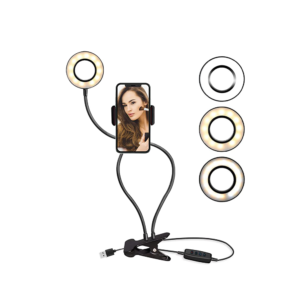 PHONE STANDER WITH LAMP