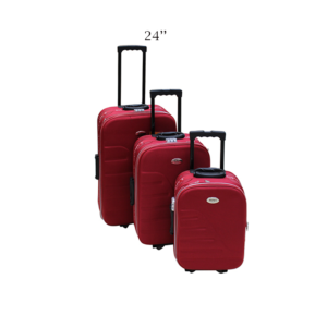 LUGGAGE BAG, RED- 16''
