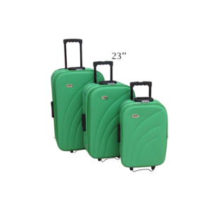 SUITCASE FOR TRAVEL- GREEN, 23''