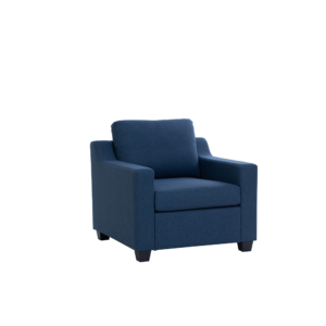 SEATER SOFA ARM CHAIR- NAVY BLUE