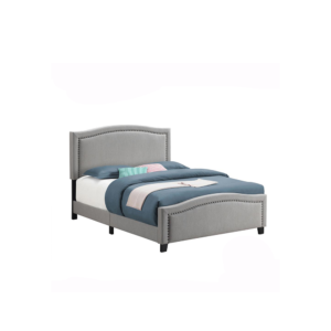QUEEN BED MINERAL- GREY