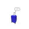 BLUE WILSON MALAGA TRAVELER SUITCASE- 13''