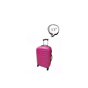WILSON MALAGA PINK TRAVELER SUITCASE- 13''