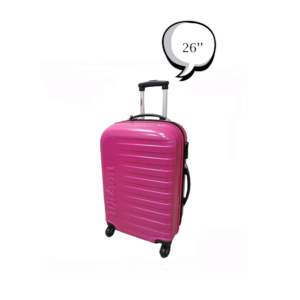 WILSON MALAGA PINK TRAVELER SUITCASE- 26''