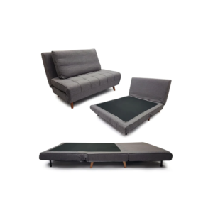 FOLD OUT SOFA BEDS- 2 SEATERS SOFA, BEIGE