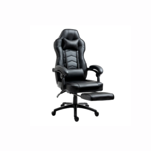 RACING GAMING CHAIR- BLACK