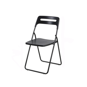 FOLDING CHAIR- BLACK