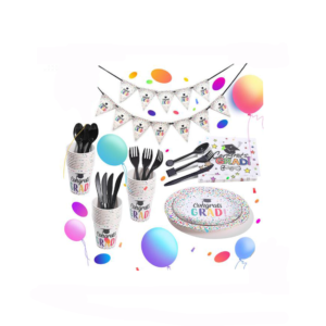 DECOR PARTY TABLEWARE SET- GRAD