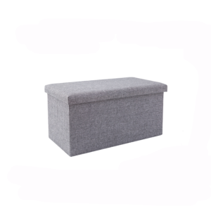 BENCH STORAGE WITH STORAGE MULTIFUNCTIONAL- GREY