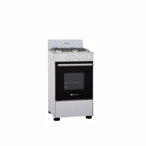 20'' GAS RANGE COOKER WITH 4 GAS BURNER- WHITE
