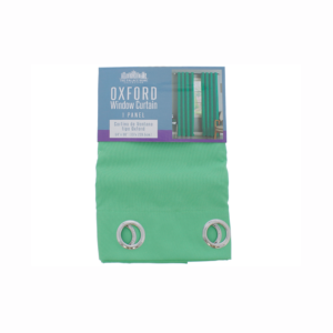 WINDOW CURTAIN 1 PANEL, GREEN COLOR- 54''*90''(137*228.5CM)