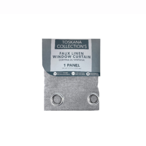 WINDOW CURTAIN 1 PANEL- 54''*90''(137*228.5CM)- GREY: