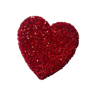 VALENTINE'S DAY DECOR- RED HEART