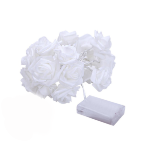 LED DECORATIVE LAMP FLOWER- WHITE