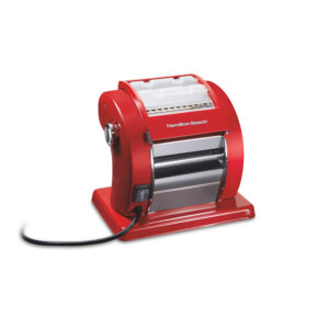 ELECTRIC PASTA MACHINE- RED, 6Hx14.25Wx8D