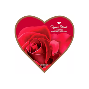 RUSSELL STOVER VALENTINE'S ASSORTED CHOCOLATES PHOTO HEART- 1.5OZ (PACKAGING MAY VARY)